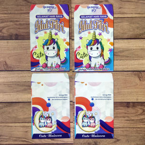 ANGPAU THR LEBARAN RAMADHAN ISI 10 PCS / AMPLOP HARI RAYA RAMADHAN LEBARAN KARAKTER KARTUN MARVEL