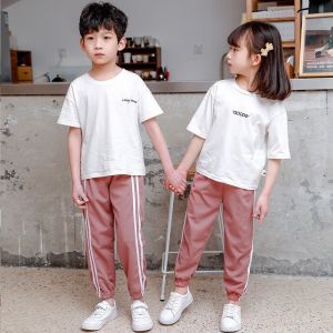 (2-11years) Kids Jogger Pants kids tracksuit Antimosquito Long Pants Cotton Treksuit