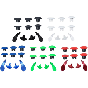 Gaming Accessories for Controller Metal Thumbsticks Back Paddles Game Controller Triggers Buttons and Analog Joystick