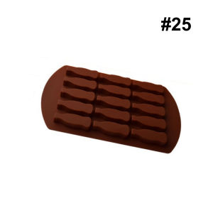 aiGooTan - CETAKAN COKLAT SILIKON BOTOL - Alat Cetak Jelly Jeli Es Cokelat Bottle Lucu Baking Medan