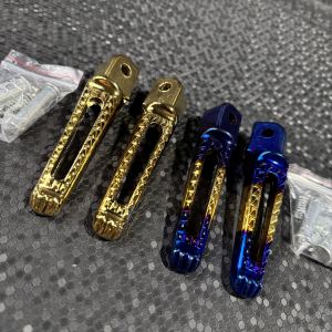 FOOTREST FOR YAMAHA / 2TONE / GOLD / TITANIUM FOOTREST FOR YAMAHA MOTORCYCLE