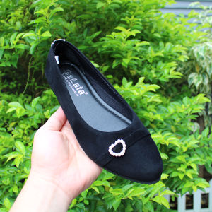 BLACK PANDA Wanita Flat Shoes Ring POLA LANCIP 37-41