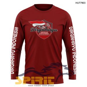 KAOS 17 AGUSTUS 1945 DIRGAHAYU REPOBLIK INDONESI TERBARU KAOS PARIA WANITA custom kaos seragam panitia suka sablon DTF