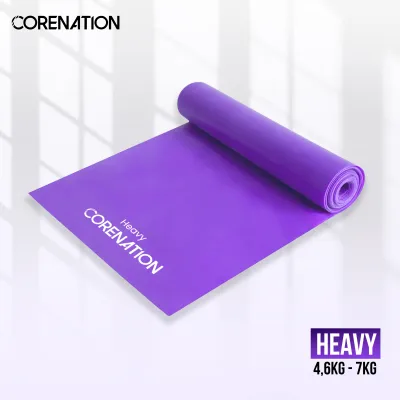 CoreNation Resistance Sheet | Resistance Sheet Resistance Band | Alat Latihan Yoga Fitness Pilates | Alat Olahraga Rumah | Yoga Sheet Stretching Band