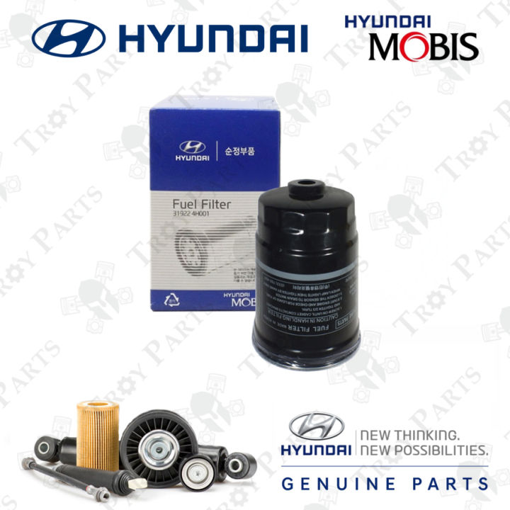 Original Hyundai Diesel Fuel Filter Starex A1 A2 Kia Sportage QL 2.0 (319224H001) Lazada