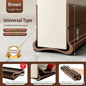 Door Bottom Gap Seal Strip Blocks out Insects Dust and Noise Reduction Windproof anti-peeping