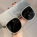 New Spec Viral Korean Style Spek Mirror Unisex Black Eyes Sunglasses 太阳[UNK]镜 Spectacles Frame. 