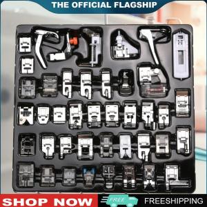 [ZENLEA6]All-in-One 42-Piece Sewing Machine Presser Foot Set for Brother Babylock Home Sewing Machines Includes Multiple Presser Feet for Different Techniques