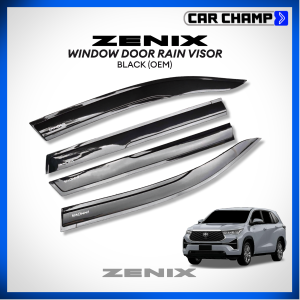 Toyota Innova Zenix 2023 to 2026 OEM / INJECTION Window Door Rain Visor Thailand Quality CarAccessories