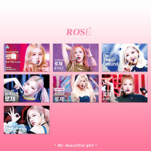 Thẻ Lomo Photocard BlackPink FANCAM Card Preview Album Thần Tượng Kpop