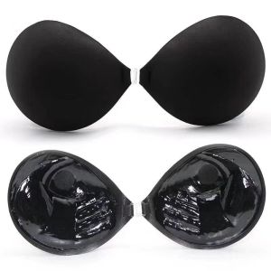 Lizida Women Invisible Chest Stickers Thickened Silicone Stereoscopic Palm Massage Cup Gathered Backless Bra