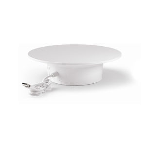 15/20cm Rotating Turntable Electric Display Stand 360° Rotation Turntable Platform Motorized Display Stand
