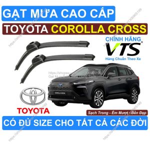 Gạt Mưa Trong Sạch Kính Lái Toyota Corolla Cross Cặp Gạt Mưa Kính L.ái Toyota Corolla Cross Có Đủ Size Cho Các Đ.ời Xe