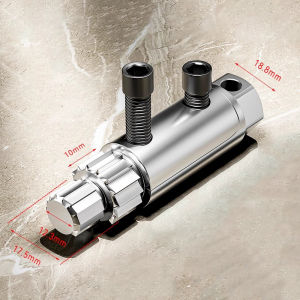 มีความแข็งสูง เครื่องหักลวด วาล์วมุม ทนต่อการสึกหรอ มนุษยธรรม ง่ายต่อการถอดประกอบและประกอบ ถอดลวดหักออก