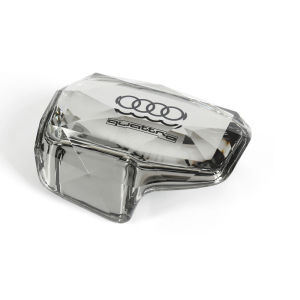 Audi RHD S-Line Crystal Shift Knob Top Cover for A4/A5/A6/Q5 - Elegant Car Interior Enhancement