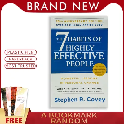 The 7 Habits of Highly Effective People English book: Mastering Personal Effectiveness Productivity