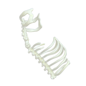 Trendy Adjustable Rings Showcasing Spine Design Gothic Alloy Texture for Youthful Adults Seeking Individuality