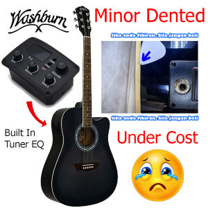 Washburn WA90CE Dreadnought Acoustic-Electric Guitar