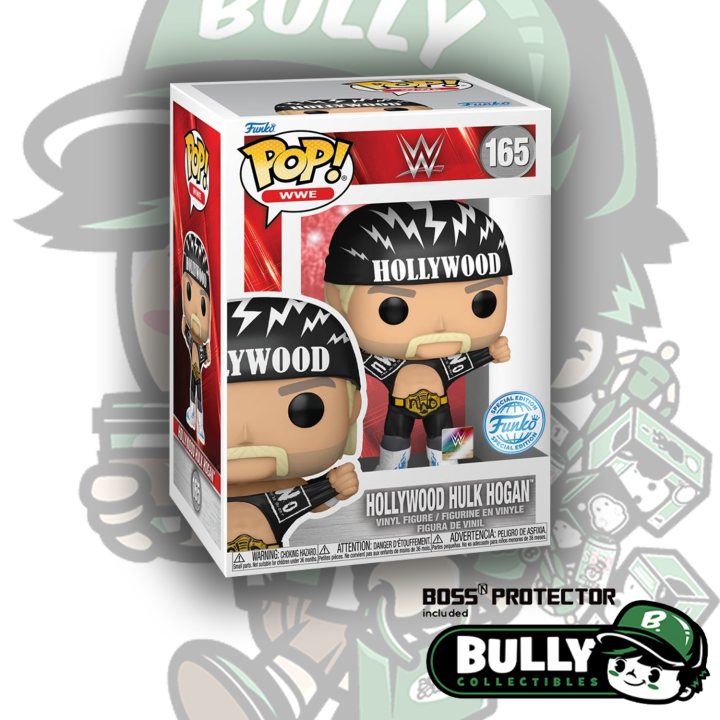 Funko POP WWE Hollywood Hulk Hogan FSE 165 With Boss Protector Sold By Bully Collectibles Lazada PH