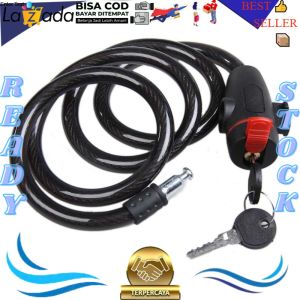 "KLAIM VOCHER 7K🔥SAMUDRA BIRU - Kunci Gembok Sepeda Anti Maling Lock - TY588YZ