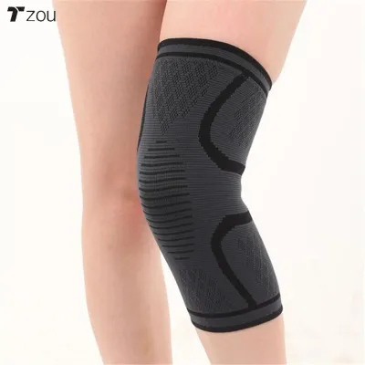 Tzou [Hàng sẵn có] chạy thể dục bảo vệ đầu gối bảo vệ đầu gối khi đạp xe bảo vệ đầu gối tay áo co giãn nẹp