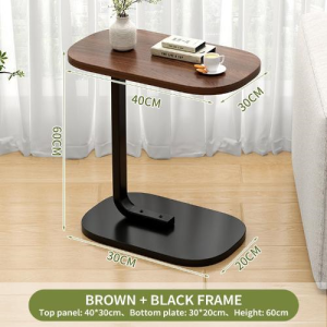 AIMO Side table for the bed Sofa Side Table Mini Desk Table Sofa Corner Tea Table Bedroom Small Simple Wood Bedside Table