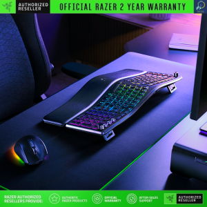 Bàn phím Razer Pro Type Ergo — Wireless Split Ergonomic RGB Keyboard