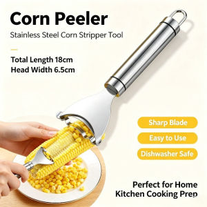 2PCS Stainless Steel Handheld Corn Stripper Quick Corn Kernel Remover Household Kitchen Tool