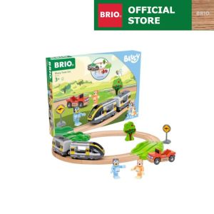 BRIO Official Store SG - Bluey Train Set (36144) Creative Kit Kids Building Wooden Train Toy Sets