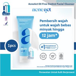 Erha AcneAct Gentle Acne Facial Wash Oil Free Cleanser Pore Minimizing Blemish Toner Kulit Berjerawat