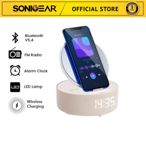 SonicGear Pandora Luma 2 Bluetooth Wireless Charging Portable Speaker with Makeup Mirror