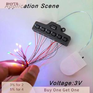 PHYTR HOT 10pcs Lot 0402 0603 SMD Lamp Wired Micro Led Pre-soldered Micro Litz Wired Chip 20cm 3V Railway Model Scenes