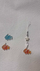 Đa chức năng đính cườm mèo Keychain handmade đáng yêu Túi hình thú Mặt dây chuyền phụ kiện thời trang cho hợp thời trang nhìn Sử dụng thường nhật