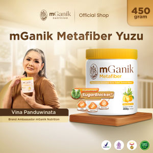 mGanik Metafiber Jeruk Yuzu 450gr - Suplemen Diabetes