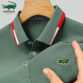Large Size Embroidery for Men Short-sleeve Business Polo Shirt. 