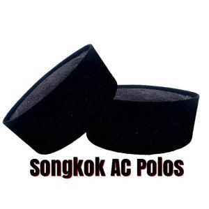 SONGKOK PECI HITAM AC UNTUK DEWASA DAN ANAK-ANAK SONGKOK NASIONAL TINGGI 8 9 KOPIAH MURAH