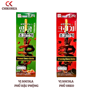 Bánh Que Chocotik Socola Hàn Quốc 54g – Bánh Xốp Giòn Socola Thơm Ngon Bổ Sung Năng Lượng CHIKOREA