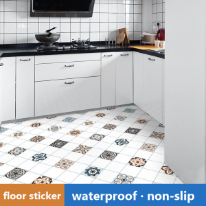100CM Floor Sticker Thickened Wear-resistant Non-slip Waterproof Wallpaper Self Adhesive Wall Stickers