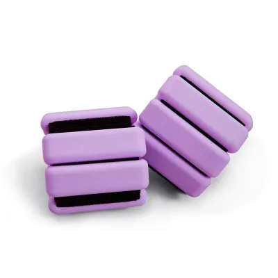 [SG In Stock] Silicone Adjustable Wrist Ankle Weight Bands | Leg Arm Weights Straps for Yoga Running Fitness Exercise