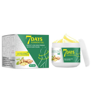 Jaysuing  7 Days  Slimming Gel Ginger Slimming Creams Weight Loss Remove Cellulite Sculpting Fat Burning Massage Firming Lifting Skin Body Cream slimming cream fast lose weight（30g）