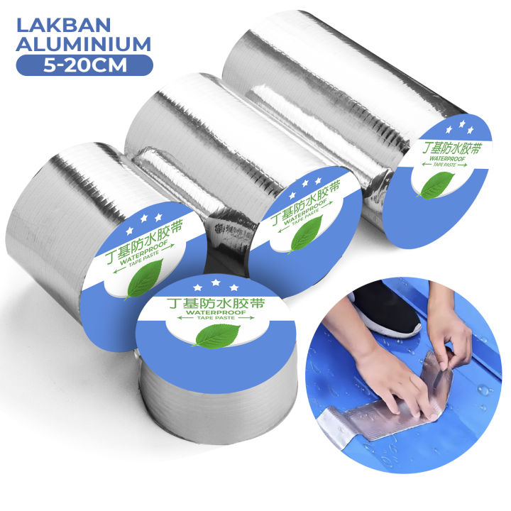 TIRALUHEM Leakage Repair Waterproof Tape For Pipe Leakage Roof Water Leakage Solution Aluminium