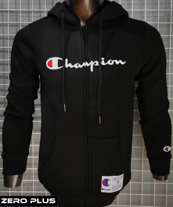 Champion zip through shop sweater que es