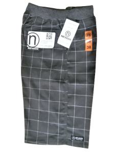 Celana Pendek Tartan Pinggang Karet Motif Kotak Chinos Pendek Bahan Katun Combed Premium Quality Size 27 Sampai 38