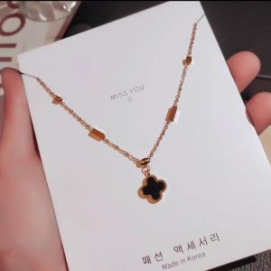 [Bayar Ditempat] Kalung Titanium Anti Karat / Kalung Titanium Asli Ori Import / Kalung Titanium Korea Import / Kalung Wanita Korea