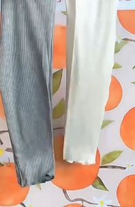 EYKids Seluar Legging Budak Perempuan Cotton Long Pants Ribbon Casual Harian