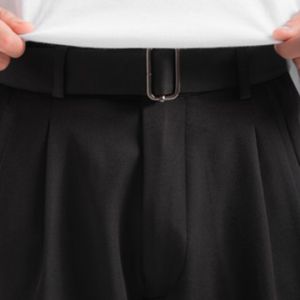 Kasual Celana Black Elite Ankle Pant Pria