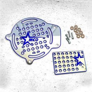 COVER CVT AEROX 155 LAMA COVER CVT LEXI - FREE RING BAUT BAHAN AKRILIK TEBAL 3MM COVER CVT BINTANG TWO TONE SERIES YAMAHA Aerox Old LEXI Tutup Cvt Yamaha Aksesoris Motor PENUTUP PELINDUNG BAK MESIN SAMPING CVT KACA MIKA YAMAHA MATIC PNP