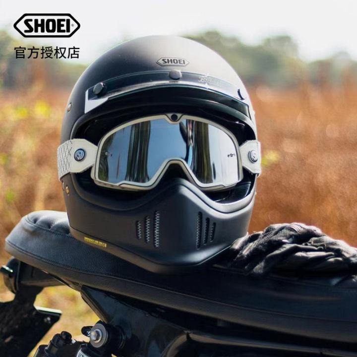 japanese helmet shoei RF-1400 Full Face Yagyo TC-2 Medium From the aerodynamic shell to the double locking race shield Harley Best Black Motorcycle Helmet
