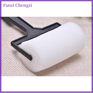 Fanzi 3pcs White Sponge Brush Foam Painting Roller Brush Kids Craft Tool Drawing