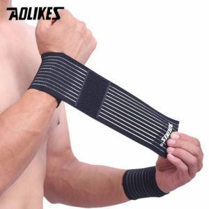 Wrist Support Aolikes Deker Pelindung Pergelangan Tangan Cidera Wrist Wrap Olahraga